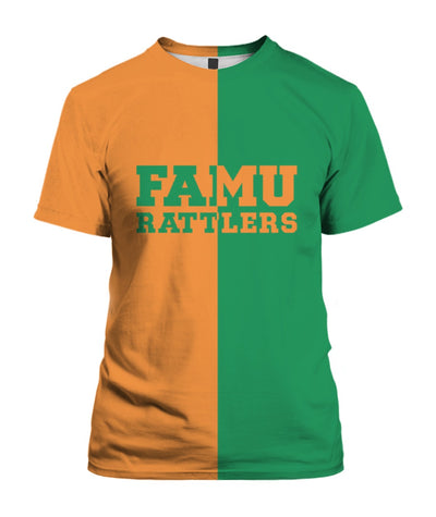 orange-green famu Over Prints