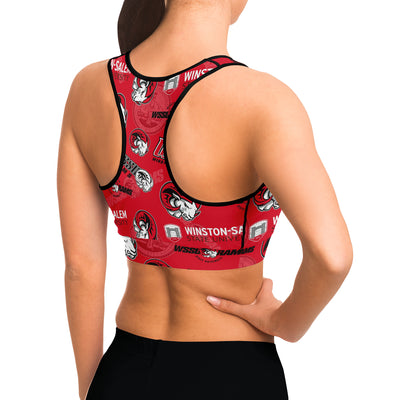 Wssu Rams Sport Bra v119