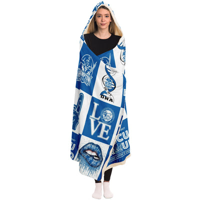 Hampton Pirates Hooded Blanket v72