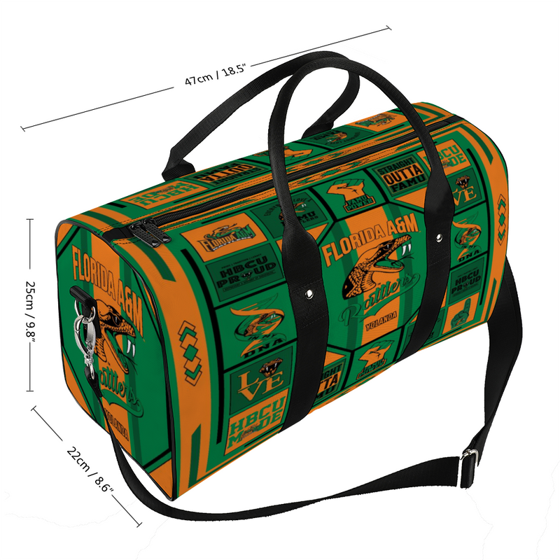 Famu Rattlers Customizable Travel Handbag