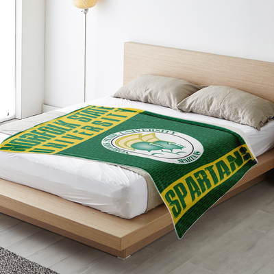 Nsu Norfolk State Spartans Microfleece Blanket v1106