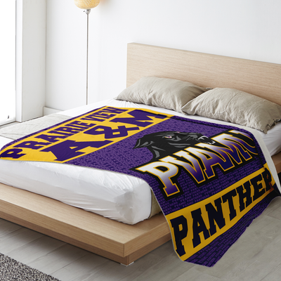 PVAMU Panthers Microfleece Blanket