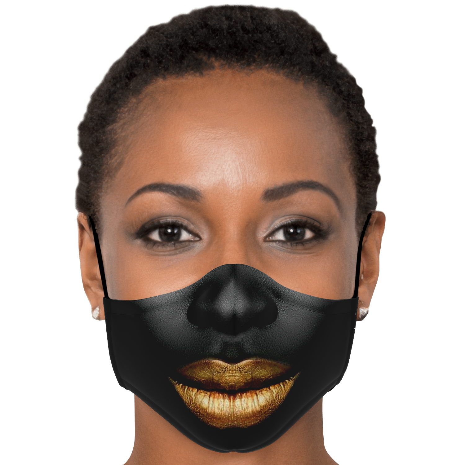 african queen gold mask