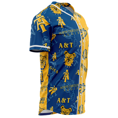 NC A&T Aggies baseball jersey v969