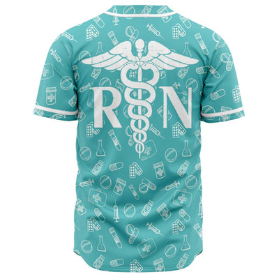 Nurse Baseball Jersey All-Over-Print