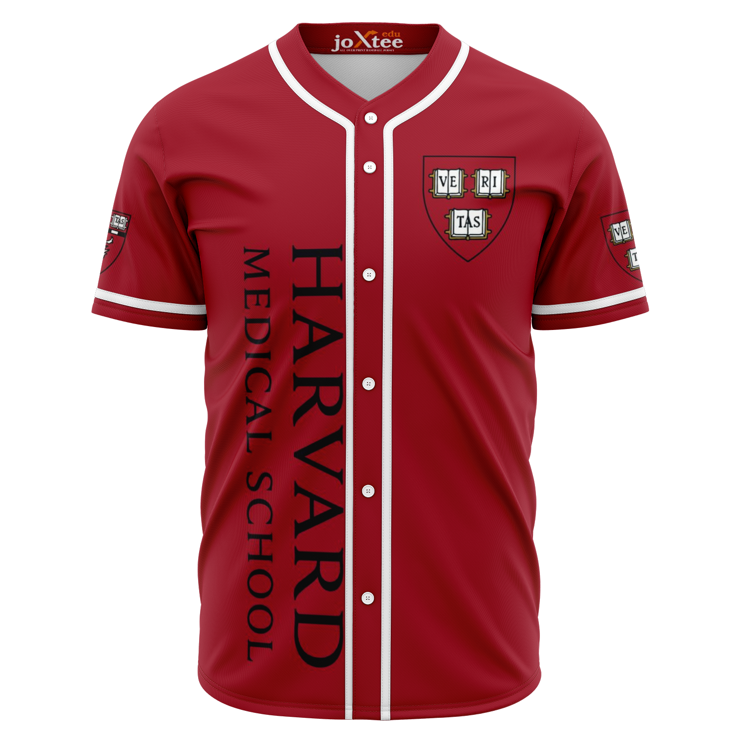 Harvard Medical Baseball Jersey