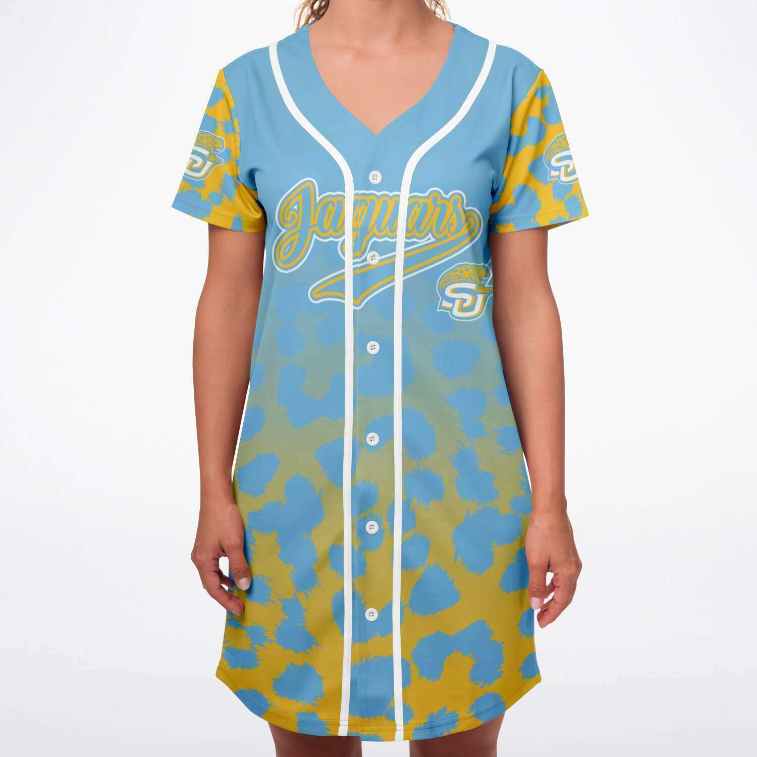 Southern Jaguars Baseball Jersey Dress v4132 - joxtee