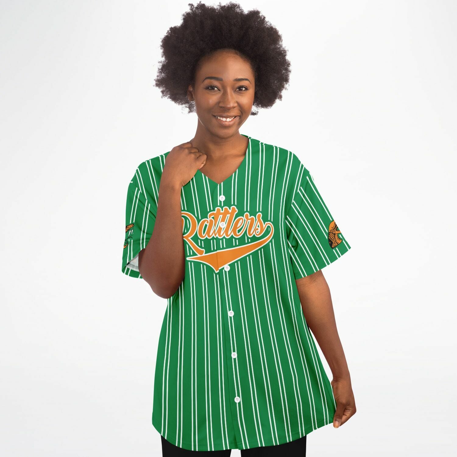 Rattlers custom baseball jersey Green Famu 00 - joxtee