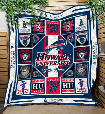 Howard Bison Quilt Blanket v23