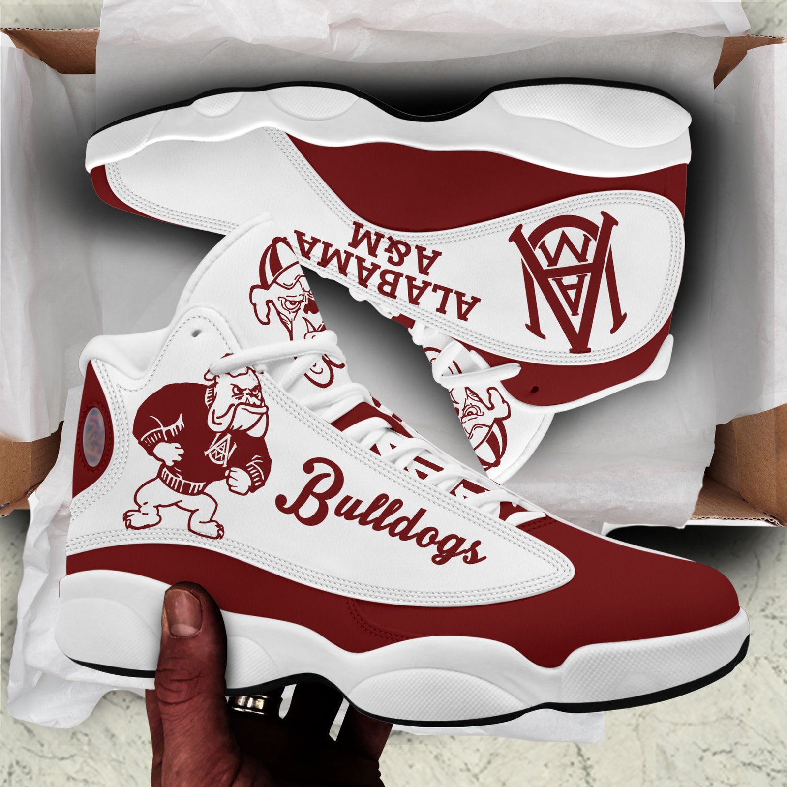Aamu Bull Air JD13 Sneakers v35