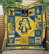 NC A&T Aggies Custom Name Quilt Blanket v17