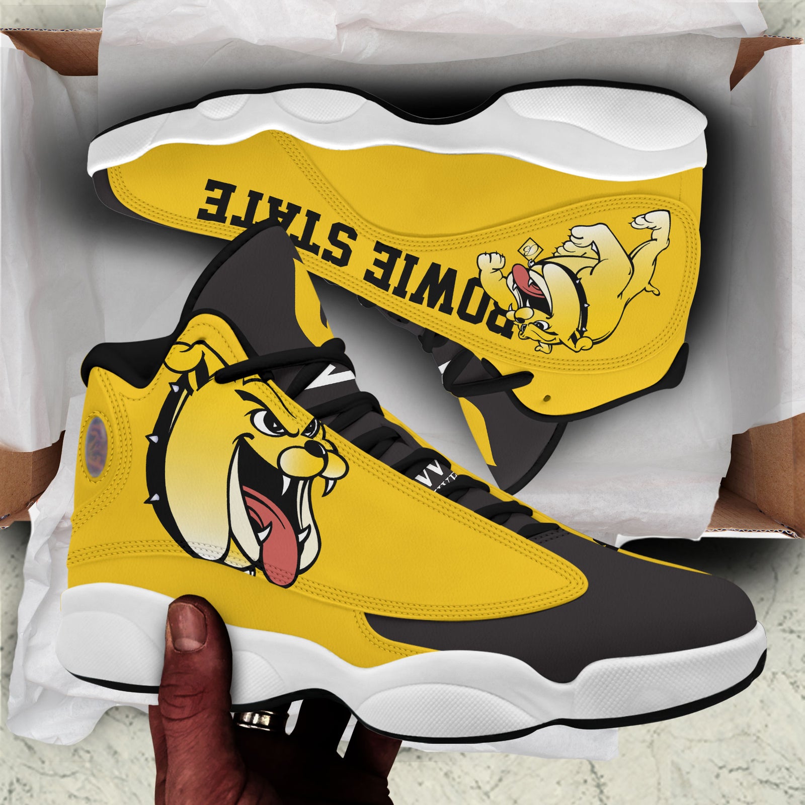 Bsu Bulldogs air JD13 Sneakers v456