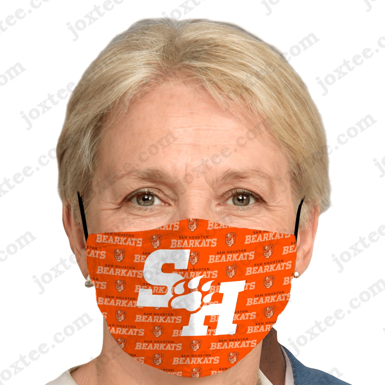 Shsu Bearkats Fashion Mask 3D v22