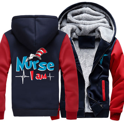 Nurse Hoodie Warm Winter Fleece