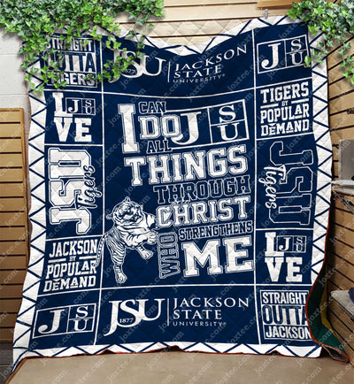 Jsu Tigers Quilt Blanket v123