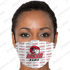 Wssu Rams Fashion Mask 3D v148