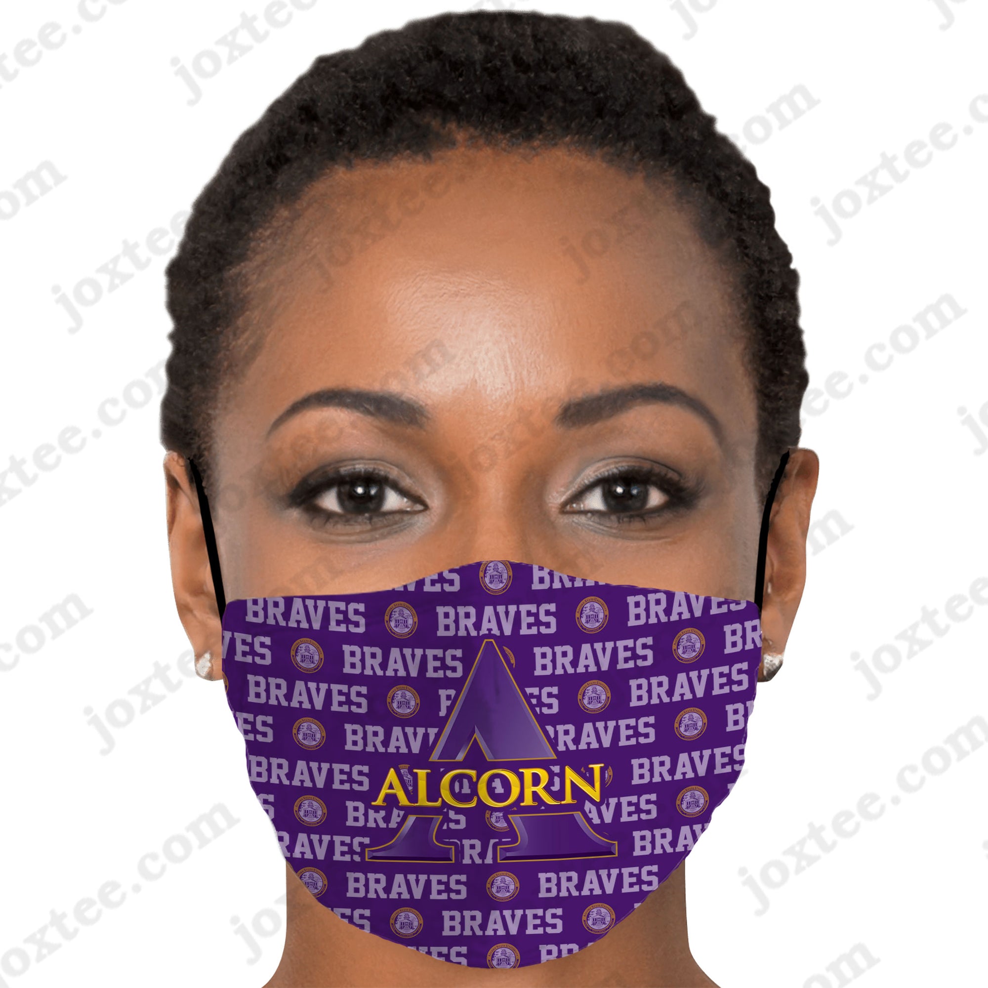 Alcorn State Fashion Mask 3D v15