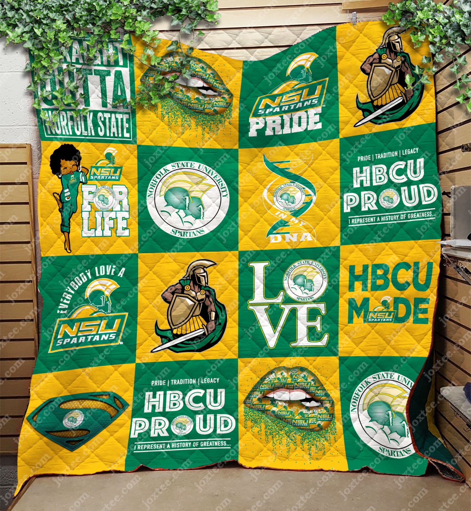 Norfolk State Spartans  Quilt Blanket v823