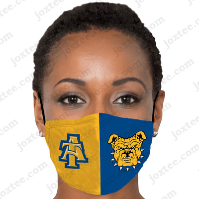 Nc A&T Aggies Fashion Mask 3D v995