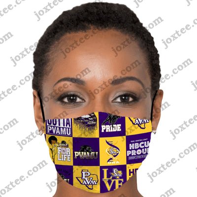 Pvamu Panthers Fashion Mask 3D v19