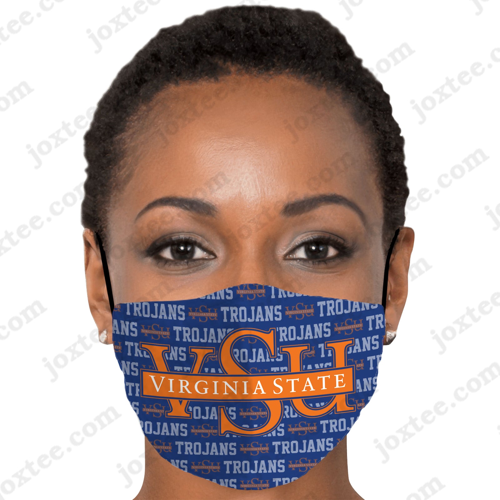 VSU Trojans Fashion Mask 3D v38