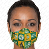 Nsu Spartans Fashion Mask 3D v1115