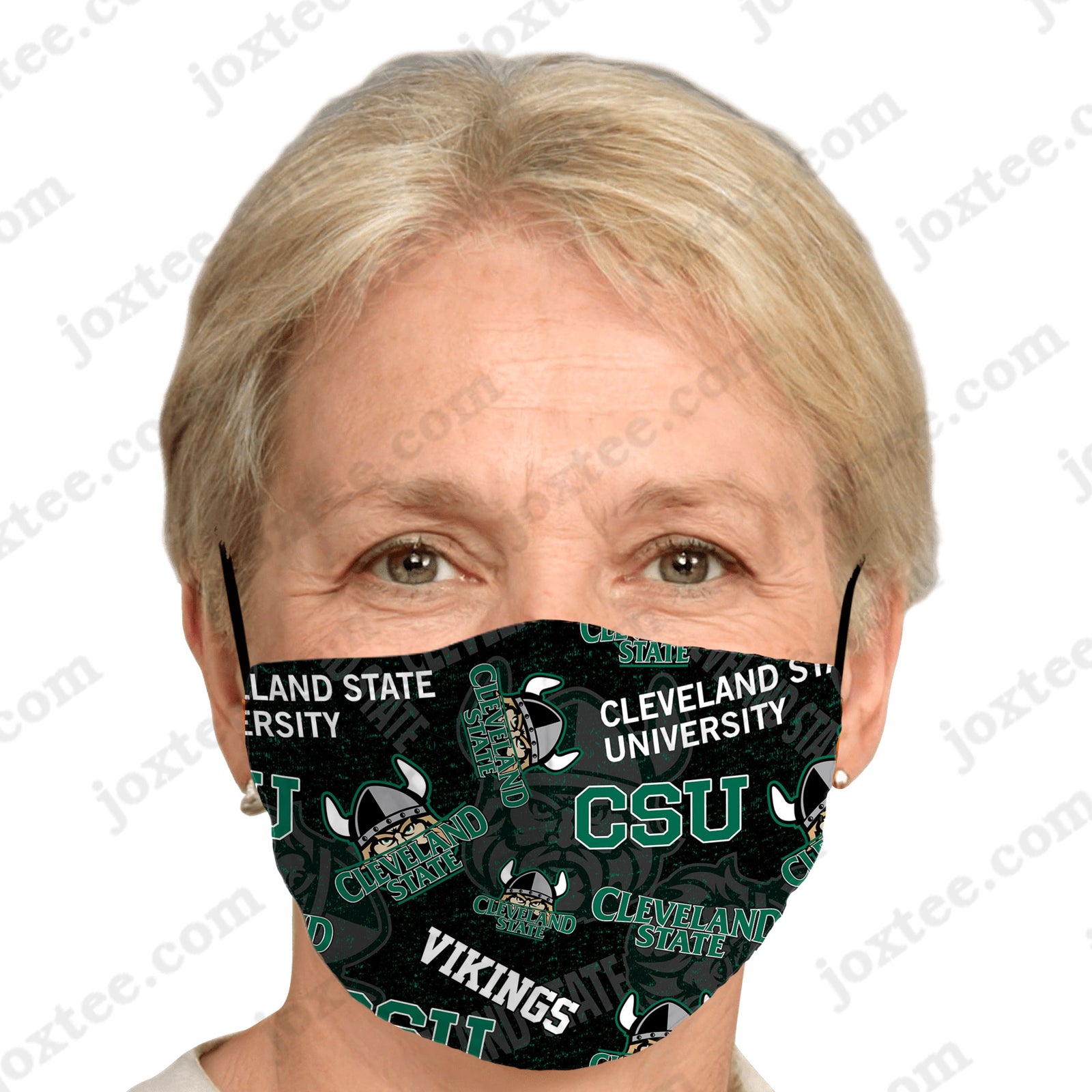 Csu Vikings Fashion Mask 3D v296