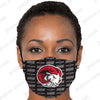 Wssu Rams Fashion Mask 3D v151