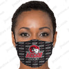 Wssu Rams Fashion Mask 3D v152