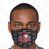 Wssu Rams Fashion Mask 3D v152