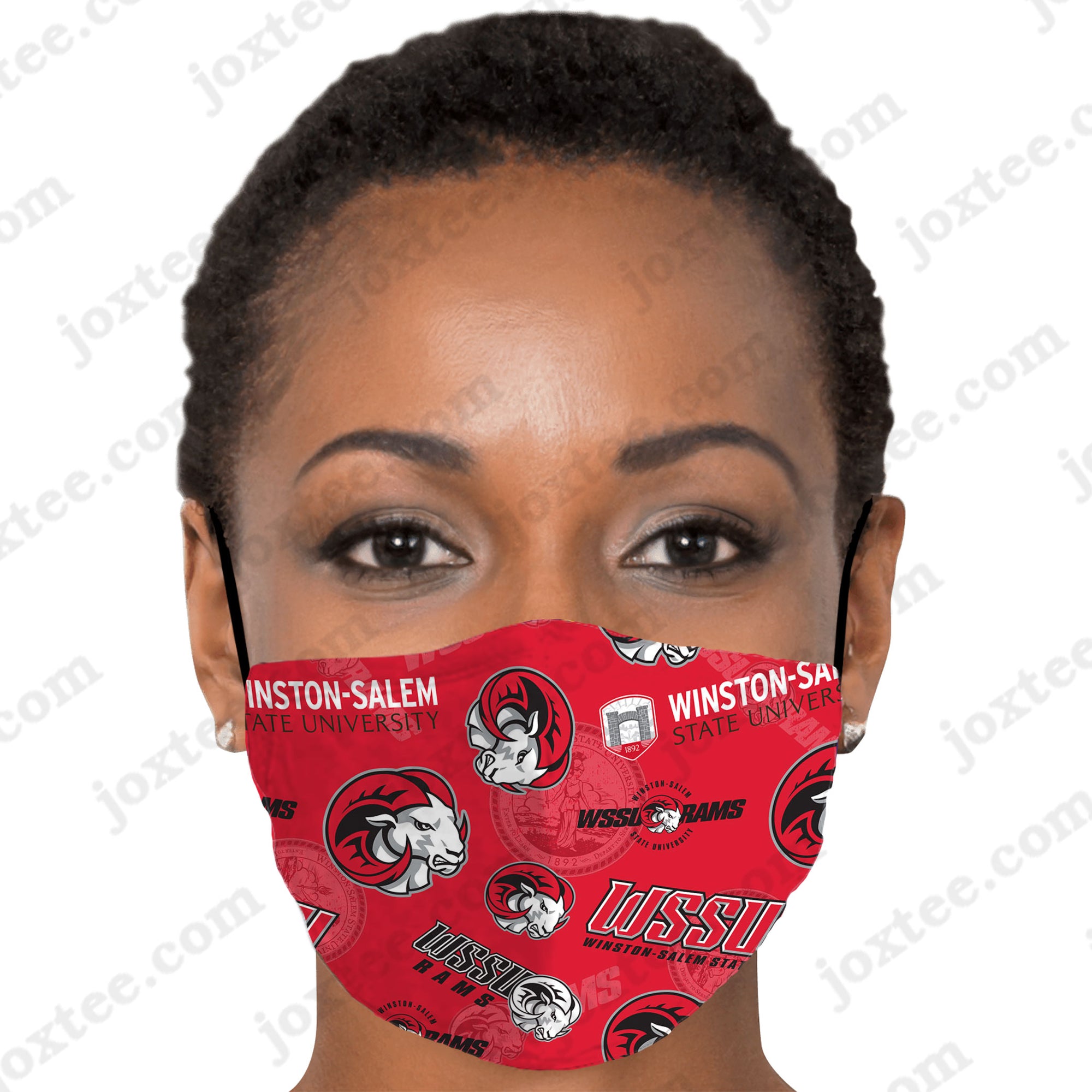 Wssu Rams Fashion Mask 3D v157