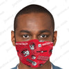 Wssu Rams Fashion Mask 3D v157