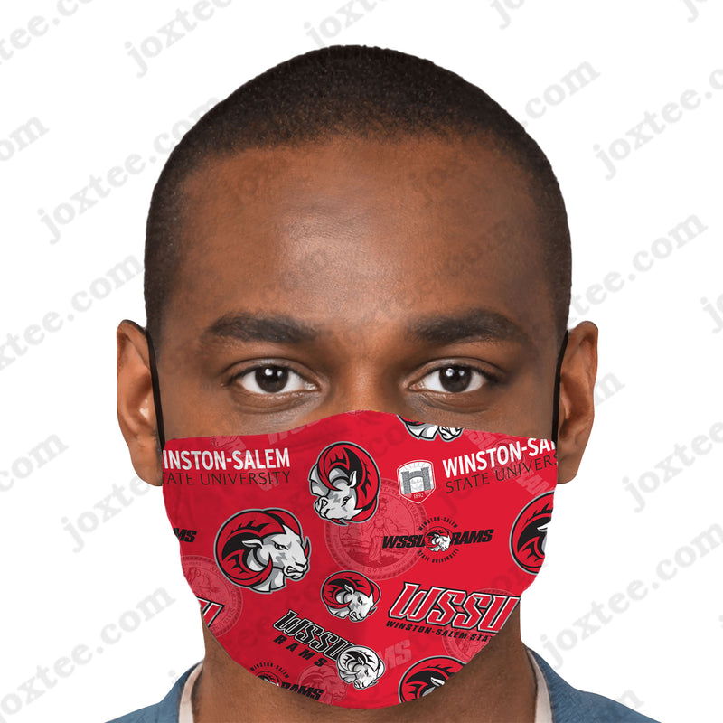 Wssu Rams Fashion Mask 3D v157