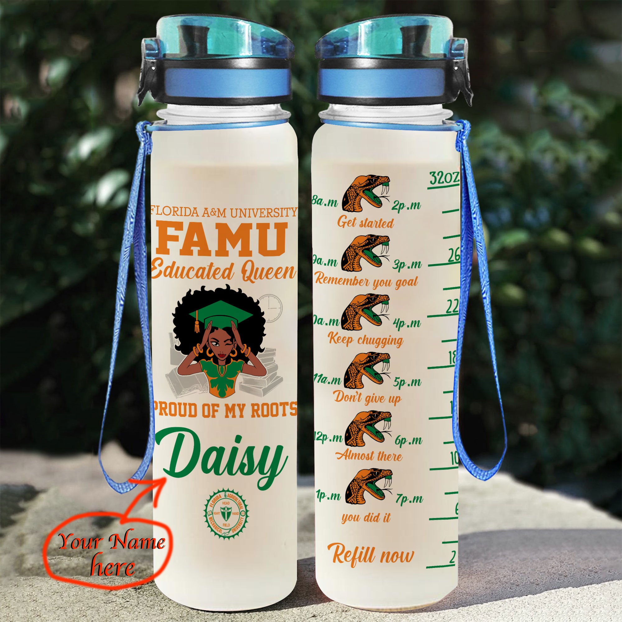 FAMU Rattlers 25oz BLACC Bottle – BLACC BOTTLE