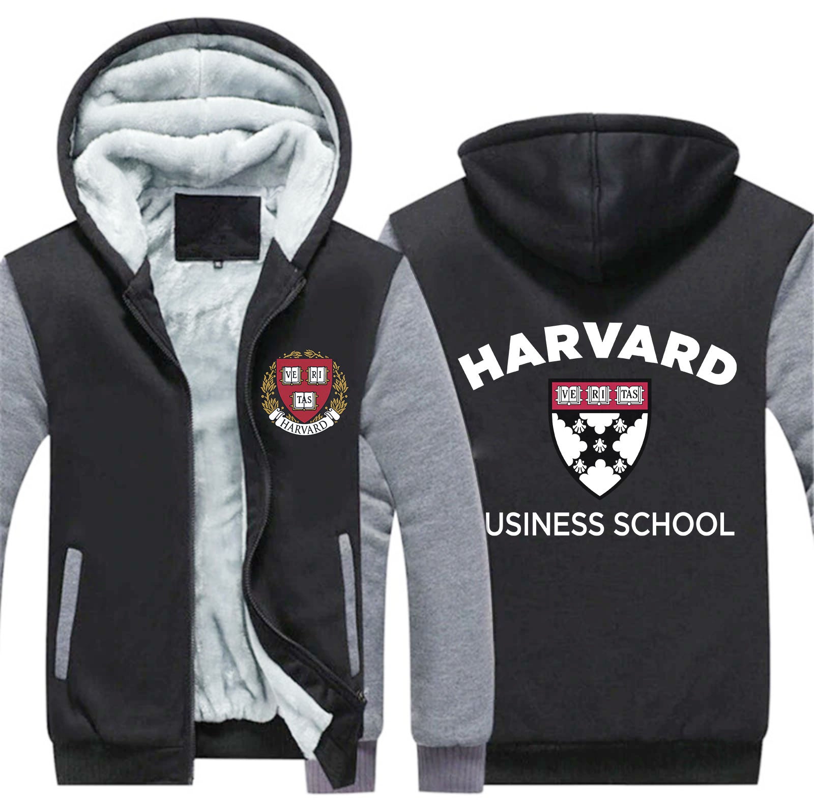 Harvard Business Hoodie Winter Fleece