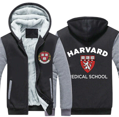 Harvard Medical Hoodie Winter Fleece