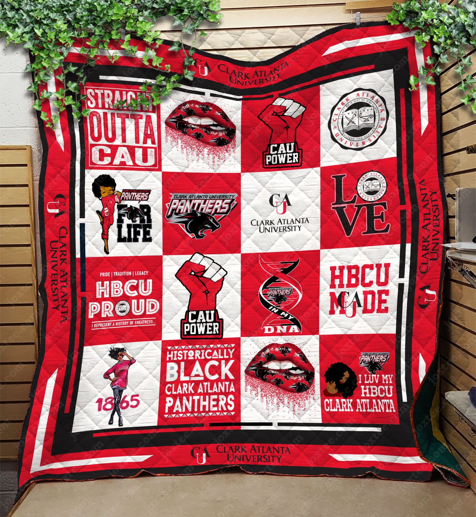 Cau Panthers Quilt Blanket v13