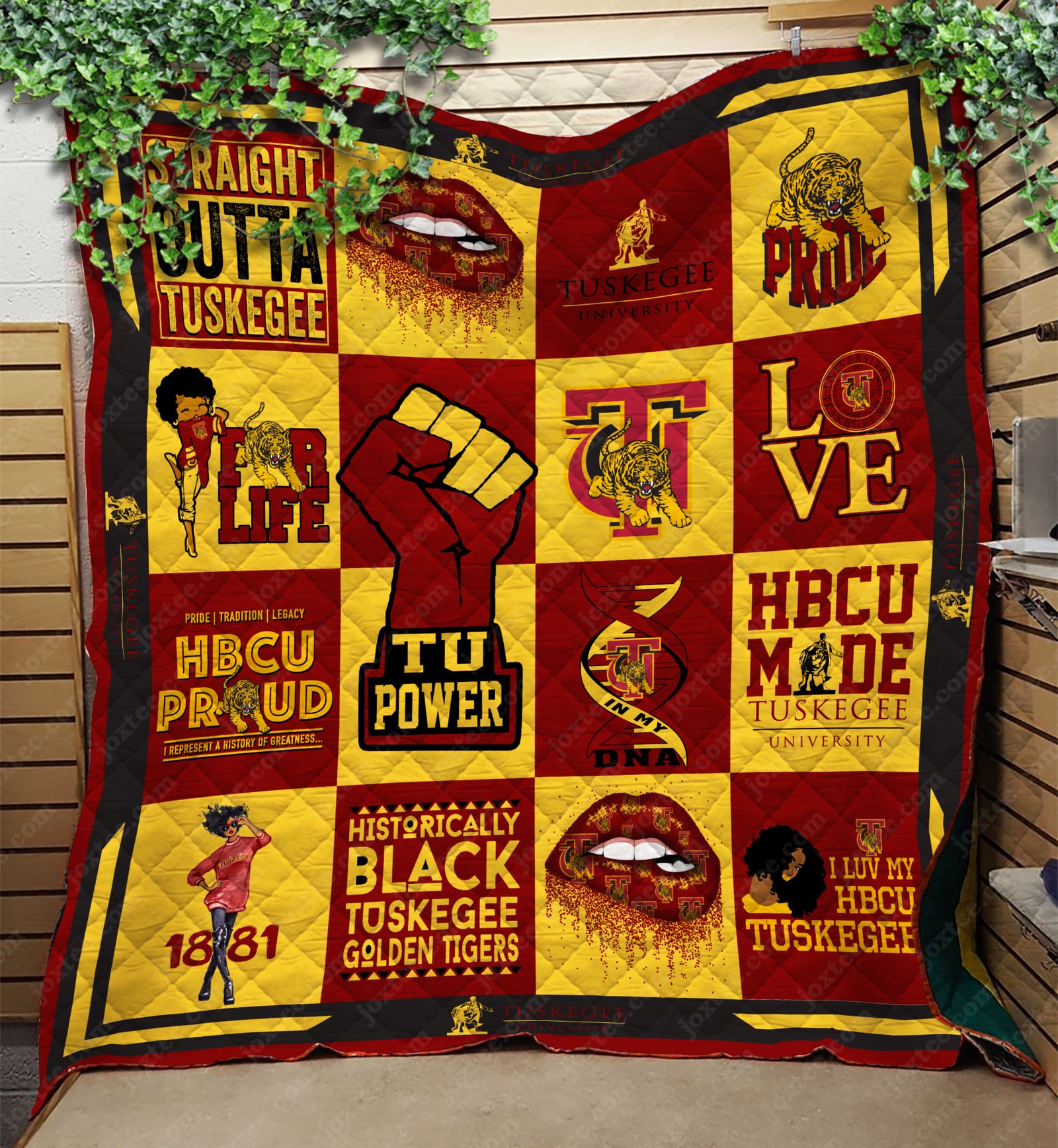 Tuskegee Quilt Blanket v750