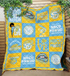 Southern Jaguars Quilt Blanket v68