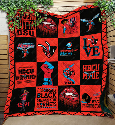 Dsu Hornets Quilt Blanket v633