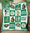 Nsu Norfolk State Spartans Quilt Blanket v829