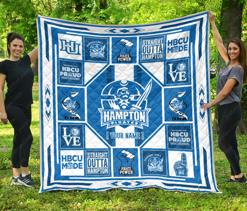 Hampton Pirates Quilt Blanket v1226