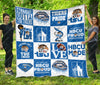 Tsu Tigers Quilt Blanket v07