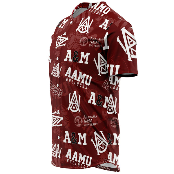 AAMU White Baseball Jerseys