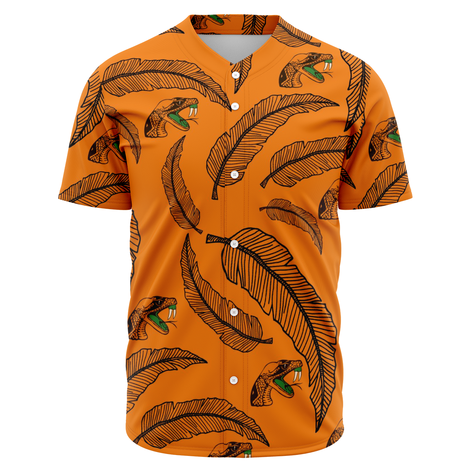 Famu leaf Baseball Jersey