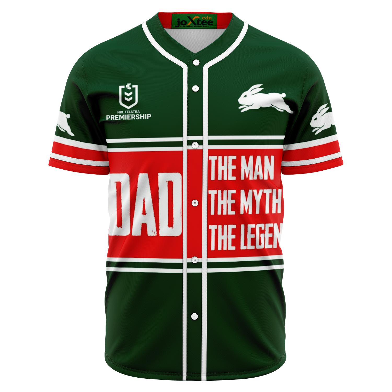 Rabbitohs Baseball Jersey