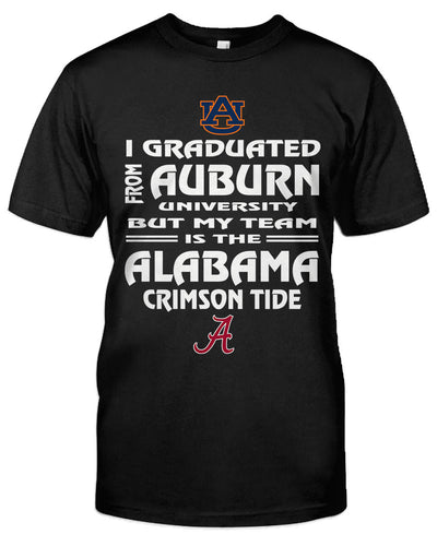 Auburn graduated - Alabama team