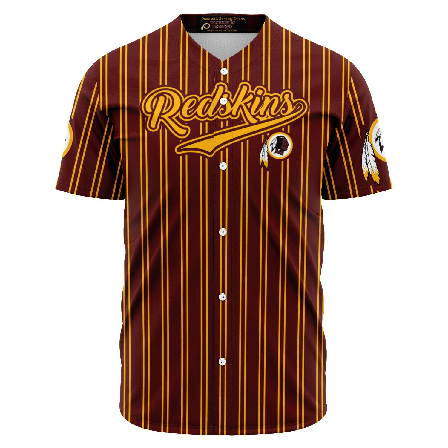 Wa Redskins Baseball Jersey v4246