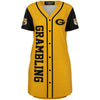Grambling Tigers baseball jersey  dress v4329