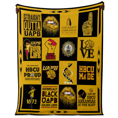 Uapb microfleece blanket v920